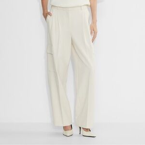 Babaton Outgoing Satin Cargo Pant